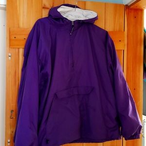 Charles River Apparel Wind Breaker with Hood
